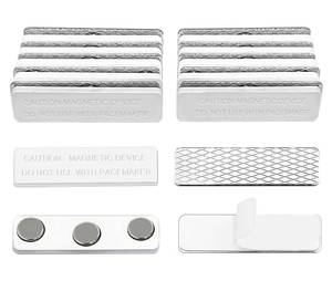 lot 73378 image: Blackout Blind Accessory,12Pair Magnetic Closure With Adhesive(Metal Board With AdhesiveMagnetic White Board Without Adhesive),Black Out Window Curtains Shades,Blackout Window Cover,Clamped By Magnet - Retail $10