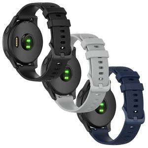 lot 73413 image: Bands for Garmin Vivoactive 4 45mm Watch Bands, 22mm Soft Silicone Replacement Sport Wrist Strap for Garmin Vivoactive 4Venu 2Forerunner 255Forerunner 255 Music Bands Men Women-3Pack - Retail $14