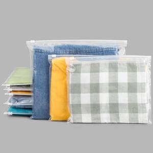 lot 73446 image: Swimsuit Bags Storage Clear, Clothing Packaging Bags for Bikini, Swimwear, Bathing Suit Storage, T Shirt Packaging, 10x8 inch, Pack of 25, 3 Mil with Vent Holes - Retail $10