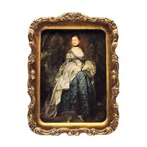 lot 73498 image: 5x7 Vintage Picture Frame, Antique Bronze Gold Ornate Photo Frame, for Tabletop and Wall Display, Decorative Retro Home Decor, Old Fashioned Photo Gallery Art - Retail $22