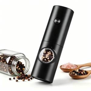 lot 73535 image: Electric Pepper Grinder Battery Powered 1 Automatic Pepper Mill (no battery) - Retail $9