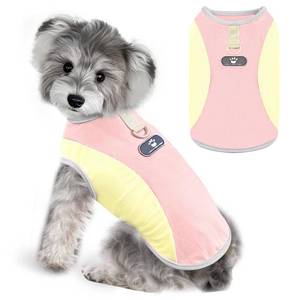 lot 73539 image: Dog Cooling Vest with D-Ring Dog Tshirt Sun Protection Small Puppy Clothes for Girls Boys Stretchy Shirts for Dogs Lightweight Breathable Shirt French Bulldog Frenchie Dachshund Clothes - Retail $7