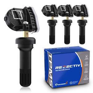 lot 73540 image: TPMS Sensor GM Chevrolet, 315MHz Tire Pressure Monitoring Sensor Set of 4 - Retail $25