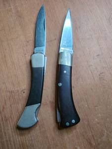 lot 1509 image: Folding Knives Sabre 547 444 Stainless - 2 ct