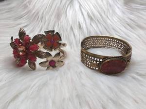 lot 3200 image: Fashion Cuff Bracelets - 2 ct