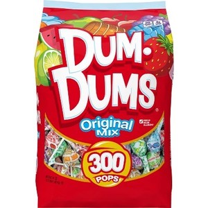 lot 6779 image: Dum Dums Original Mix Lollipops Candy   300ct