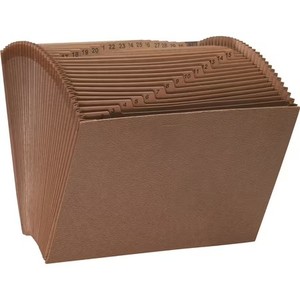 lot 6787 image: Smead TUFF  Expanding Files Daily 1-31 No Flap Brown Letter (70467)