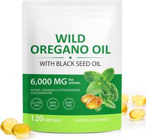 lot 6899 image: Liefiet Oil of Oregano Capsules with Black Seed Oil, 120 Softgels