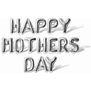 lot 7007 image: Happy Mothers Balloon Set - 16 Foil Letter Balloons