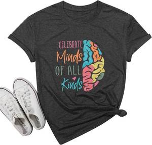 lot 10560 image: Autism Awareness Shirt   Neurodiversity Celebrate Minds of All Kinds XXL