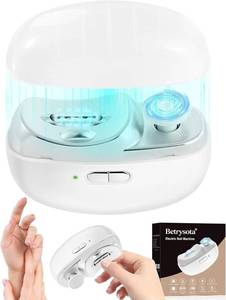 lot 10725 image: Electric Nail Clipper 3-in-1 Automatic with Polishing & LED Light