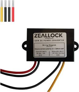 lot 10762 image: 24V 60V to 12V 10A DC Buck Converter, 120W Regulator for RVs