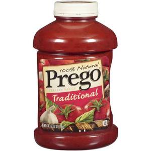 lot 10776 image: Prego  Traditional Italian Sauce, 67 oz.