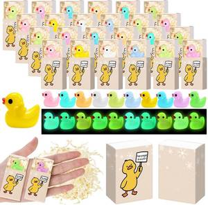 lot 10801 image: Yookeer 30 Sets Back to School Gifts Funny Resin Glow-in-the-Dark Duck
