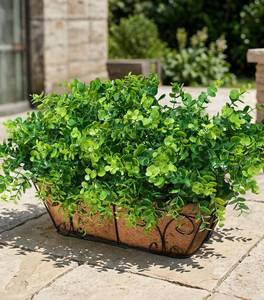 lot 10858 image: Artificial Outdoor Plants, 12 Bundles Fake Eucalyptus, UV-Resistant