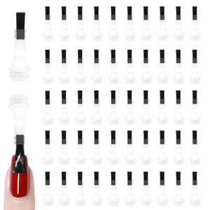 lot 10887 image: 50Pcs Nail Polish Brush Kit with Bristles, Disposable Dip Powder Art Brushes 3pack
