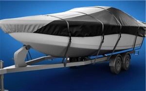 lot 331267 image: Retails for $300 Seal Skin Supreme Boat Cover