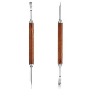 lot 138 image: Mabor 2Pcs Latte Art Pen Set, Stainless Steel Coffee Drawing Tool, Double-Ended Barista Accessories for Creating Professional Espresso Tools for Home & Cafe Use