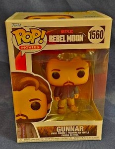 lot 194 image: Funko Pop Movies Netflix Rebel Moon Gunnar #1560 Vinyl Figure