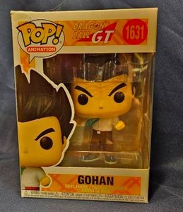 lot 200 image: Funko Pop Animation Dragon Ball GT Gohan #1631 Vinyl Figure (Damaged Box)