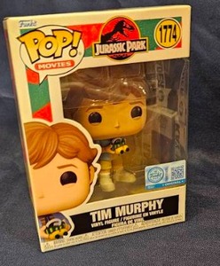 lot 205 image: Funko Pop Movies Jurassic Park Tim Murphy Vinyl Figure 1174