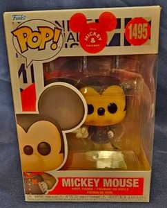 lot 214 image: Funko Pop Disney Mickey & Friends Mickey Mouse Vinyl Figure #1495