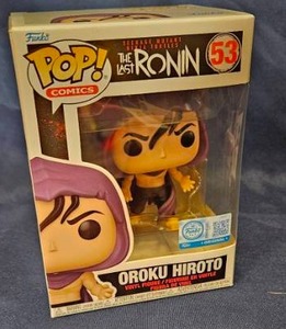 lot 215 image: Funko Pop Comics Teenage Mutant Ninja Turtles The Last Ronin Oroku Hiroto #53