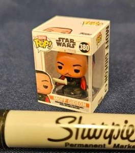 lot 227 image: Bitty Funko Pop Star Wars 380 Moff Gideon