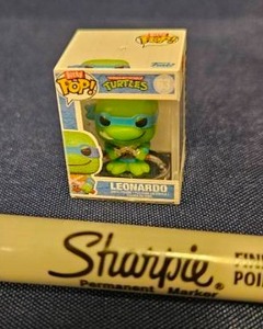 lot 236 image: Bitty Funko Pop Teenage Mutant Ninja Turtles Leonardo #63