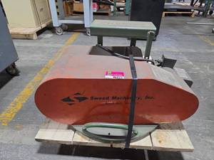 lot 825 image: Sweed Scrap Chopper w Baldor Motor - Model 1000AB-12