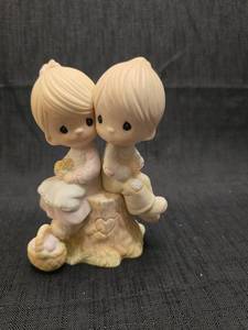 lot 1349 image: Precious Moments Love One Another Figurine