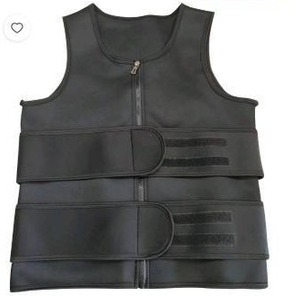 lot 16325 image: Sauna Vest Waist Trimmer, Black, 3XL