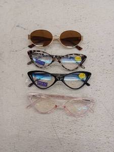 lot 16345 image: Lot Of Reading Glasses And 1 Pair Sunglasses
