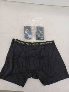 lot 16369 image: Pair if Thieves Mens Boxer, 3 Pack, Large