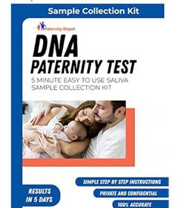 lot 16395 image: Paternity Depot At Home Dna Paternity Test Kit