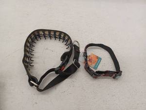 lot 16400 image: Lot Of 2 Dog Collars