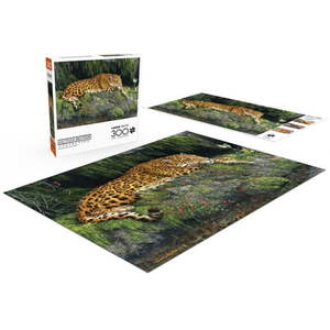 lot 16403 image: Buffalo Games Hautman Jaguar and Butterfly Adult Interlocking Jigsaw Puzzle