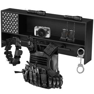 lot 16430 image: CroBlissful Police Gear Rack Police Vest Hanger with Hooks