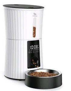 lot 16470 image: Petory Timed 4L Automatic Cat Feeder