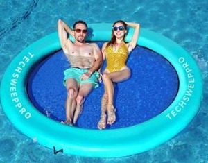 lot 16486 image: Techsweeppro Round Inflatable