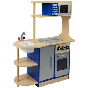 lot 16490 image: CP Toys Wooden Delux Kitchen