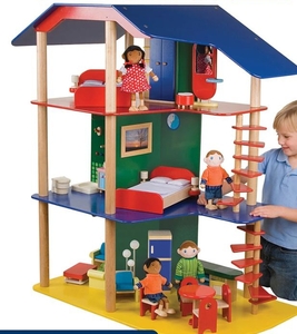 lot 16506 image: Big Beautiful Doll House, (Incomplete)