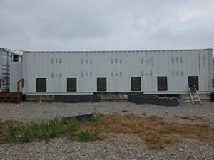 lot 2002 image: 40ft Shipping Container With Bitcoin Mining Set Up