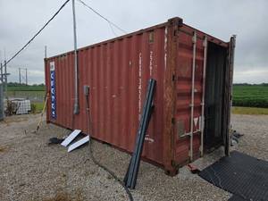 lot 2013 image: CIMC 20ft Shipping Container CRXU 345587 W Modifications