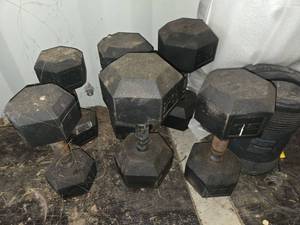 lot 150 image: Set of 6 Dumbbells