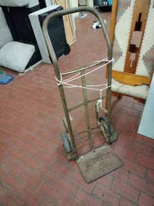 lot 63239 image: Vintage Metal Furniture Dolly
