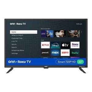 lot 63241 image: onn 32 Class HD (720P) Smart LED TV (100012589) - Tested, Powers On