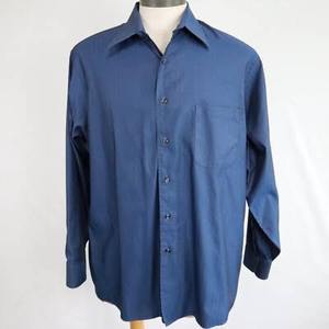 lot 63363 image: Geoffrey Beene Blue Button Up Dress Shirt - XL