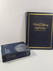lot 170 image: The Walking Liberty Half Dollar Collection with 7 Coin Albums
