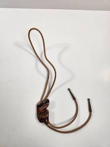 lot 193 image: Polished Stone Bolo Tie